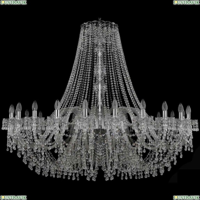 Люстра 1410/24/530/Ni/V0300 ★Bohemia Ivele Crystal, Никель► — Купить▼
