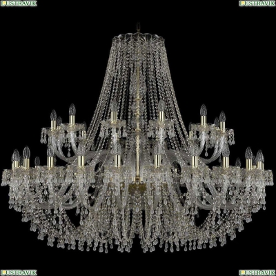 Люстра 1410/24+12/530/G/V0300 ★Bohemia Ivele Crystal, Золото► — Купить▼