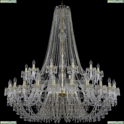 Люстра 1410/24+12/530/h-156/G/V0300 ★Bohemia Ivele Crystal, Золото► — Купить▼