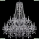 Люстра 1411/12+6/300/h-93/2d/Ni ★Bohemia Ivele Crystal, Никель► — Купить▼