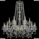 Люстра 1411/12+6/300/h-94/G ★Bohemia Ivele Crystal, Золото► — Купить▼