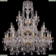 Люстра 1411/16+8+4/300/3d/G ★Bohemia Ivele Crystal, Золото► — Купить▼