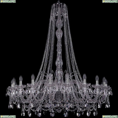 Люстра 1411/20/460/h-151/Ni ★Bohemia Ivele Crystal, Никель► — Купить▼