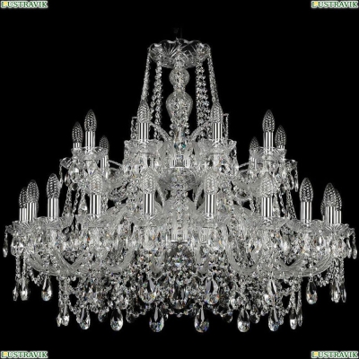 Люстра 1411/20+10/360/2d/Ni ★Bohemia Ivele Crystal, Никель► — Купить▼