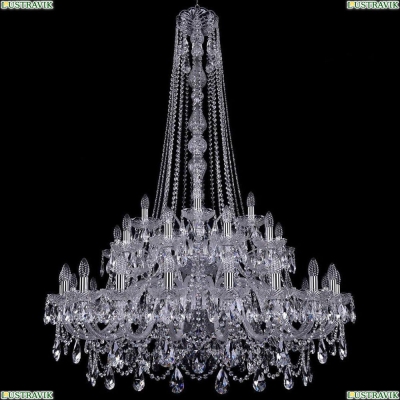 Люстра 1411/20+10+5/400/h-155/2d/Ni ★Bohemia Ivele Crystal, Никель► — Купить▼