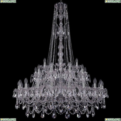 Люстра 1411/20+10+5/400/XL-155/2d/Ni ★Bohemia Ivele Crystal, Никель► — Купить▼