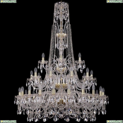Люстра 1411/20+10+5/400/XL-155/3d/G ★Bohemia Ivele Crystal, Золото► — Купить▼