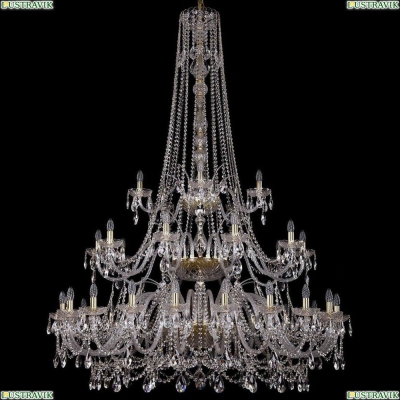 Люстра 1411/20+10+5/530/h-202/3d/G ★Bohemia Ivele Crystal, Золото► — Купить▼