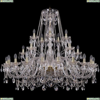 Люстра 1411/20+5+5/460/G ★Bohemia Ivele Crystal, Золото► — Купить▼