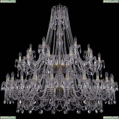 Люстра 1411/24+12+6/530/2d/G ★Bohemia Ivele Crystal, Золото► — Купить▼