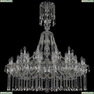 Люстра 1413/20+10/400/XL-130/Ni ★Bohemia Ivele Crystal, Никель► — Купить▼