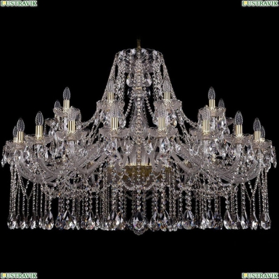 Люстра 1413/20+10/460/G ★Bohemia Ivele Crystal, Золото► — Купить▼