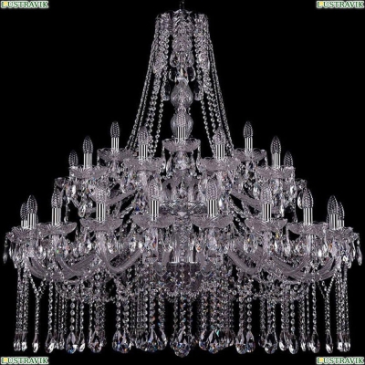 Люстра 1413/20+10+5/400/2d/Ni ★Bohemia Ivele Crystal, Никель► — Купить▼