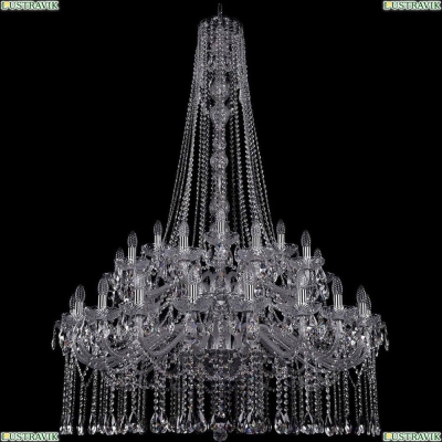 Люстра 1413/20+10+5/400/h-164/2d/Ni ★Bohemia Ivele Crystal, Никель► — Купить▼