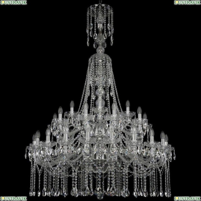 Люстра 1413/20+10+5/400/XL-164/2d/Ni ★Bohemia Ivele Crystal, Никель► — Купить▼