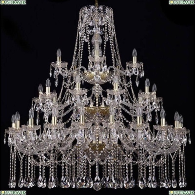 Люстра 1413/20+10+5/460/3d/G ★Bohemia Ivele Crystal, Золото► — Купить▼