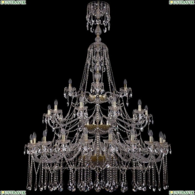 Люстра 1413/20+10+5/530/XL-201/3d/G ★Bohemia Ivele Crystal, Золото► — Купить▼