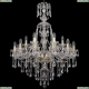 Люстра 1415/12+6/300/XL-108/G ★Bohemia Ivele Crystal, Золото► — Купить▼
