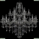 Люстра 1415/12+6/360/2d/Ni ★Bohemia Ivele Crystal, Никель► — Купить▼