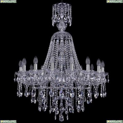 Люстра 1415/16/300/XL-108/Ni ★Bohemia Ivele Crystal, Никель► — Купить▼