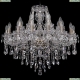 Люстра 1415/16+8/300/Pa ★Bohemia Ivele Crystal, Патина► — Купить▼