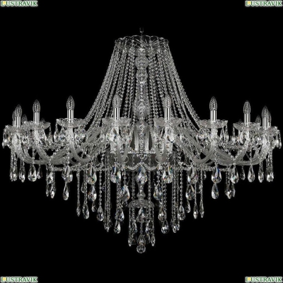 Люстра 1415/20/530/Ni ★Bohemia Ivele Crystal, Никель► — Купить▼