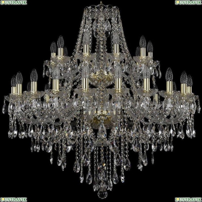 Люстра 1415/20+10/360/2d/G ★Bohemia Ivele Crystal, Золото► — Купить▼