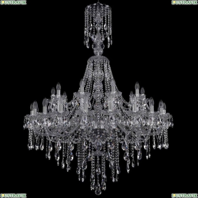 Люстра 1415/20+10/400/XL-154/Ni ★Bohemia Ivele Crystal, Никель► — Купить▼