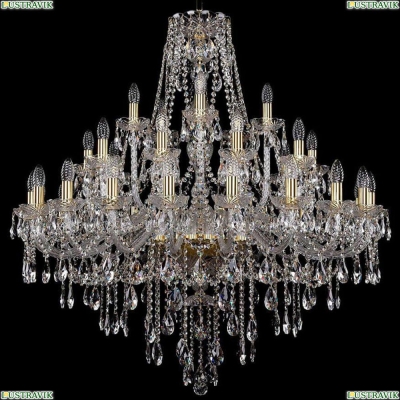 Люстра 1415/20+10+5/360/G ★Bohemia Ivele Crystal, Золото► — Купить▼