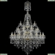 Люстра 1415/20+10+5/400/XL-180/3d/G ★Bohemia Ivele Crystal, Золото► — Купить▼