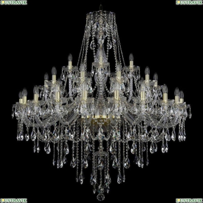 Люстра 1415/20+10+5/460/G ★Bohemia Ivele Crystal, Золото► — Купить▼