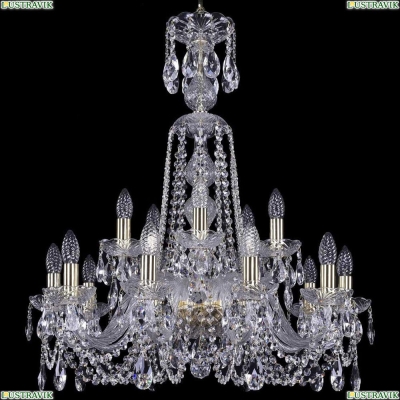 Люстра 1402/10+5/240/XL-77/G ★Bohemia Ivele Crystal, Золото► — Купить▼