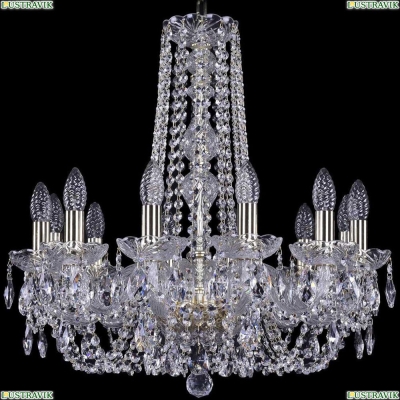 Люстра 1402/12/195/h-60/G ★Bohemia Ivele Crystal, Золото► — Купить▼