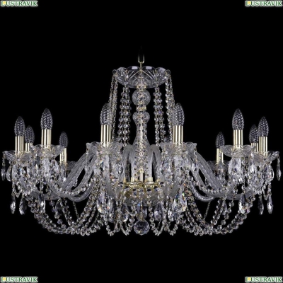 Люстра 1402/12/300/G ★Bohemia Ivele Crystal, Золото► — Купить▼