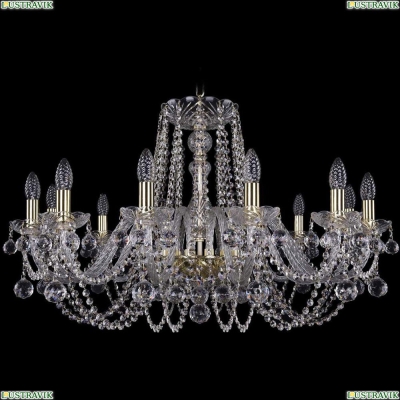Люстра 1402/12/300/G/Balls ★Bohemia Ivele Crystal, Золото► — Купить▼