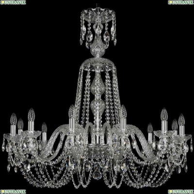 Люстра 1402/12/360/XL-95/Ni ★Bohemia Ivele Crystal, Никель► — Купить▼