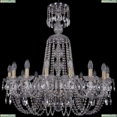 Люстра 1402/16/300/XL-90/Pa ★Bohemia Ivele Crystal, Патина► — Купить▼