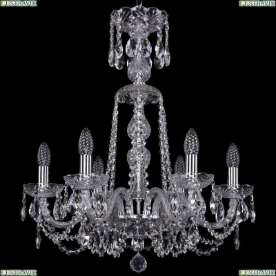 Люстра 1402/6/195/XL-64/Ni ★Bohemia Ivele Crystal, Никель► — Купить▼