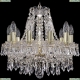 Люстра 1403/10/141/G ★Bohemia Ivele Crystal, Золото► — Купить▼