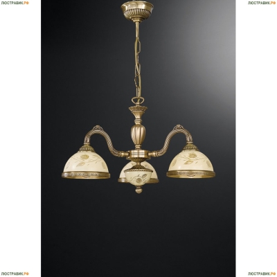 Люстра L 6208/3 ★Reccagni Angelo, 3 x 60Вт☀, Бронза► — Купить▼