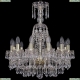 Люстра 1403/12/195/XL-65/G ★Bohemia Ivele Crystal, Золото► — Купить▼