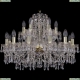 Люстра 1403/12+6/240/G ★Bohemia Ivele Crystal, Золото► — Купить▼