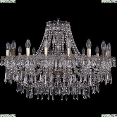 Люстра 1403/16/300/Pa ★Bohemia Ivele Crystal, Патина► — Купить▼