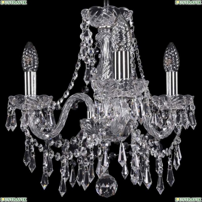 Люстра 1403/3/141/Ni ★Bohemia Ivele Crystal, Никель► — Купить▼