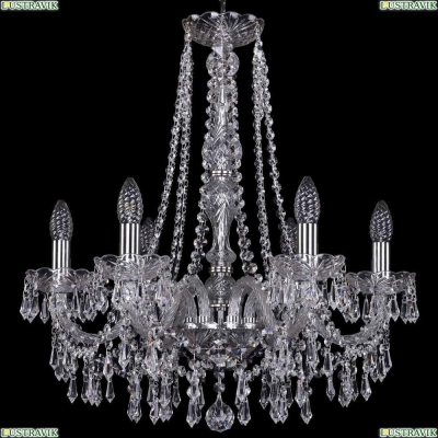 Люстра 1403/6/195/h-60/Ni ★Bohemia Ivele Crystal, Никель► — Купить▼