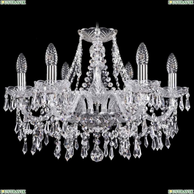 Люстра 1403/6/195/Ni ★Bohemia Ivele Crystal, Никель► — Купить▼
