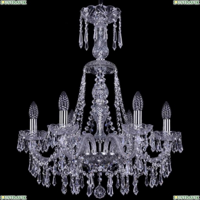 Люстра 1403/6/195/XL-65/Ni ★Bohemia Ivele Crystal, Никель► — Купить▼