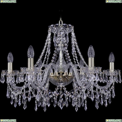 Люстра 1403/6/240/G ★Bohemia Ivele Crystal, Золото► — Купить▼