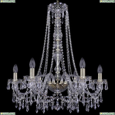 Люстра 1403/6/240/h-76/G ★Bohemia Ivele Crystal, Золото► — Купить▼