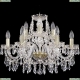 Люстра 1403/6+3/195/G ★Bohemia Ivele Crystal, Золото► — Купить▼